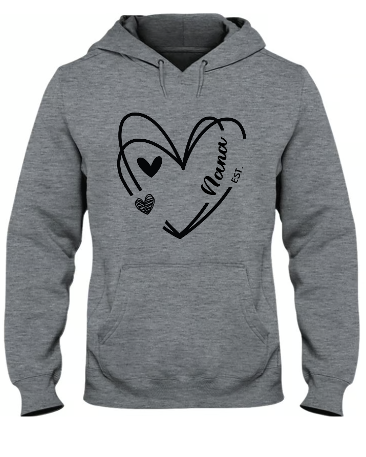 Nana And Kids Est Year Personalized CTH01