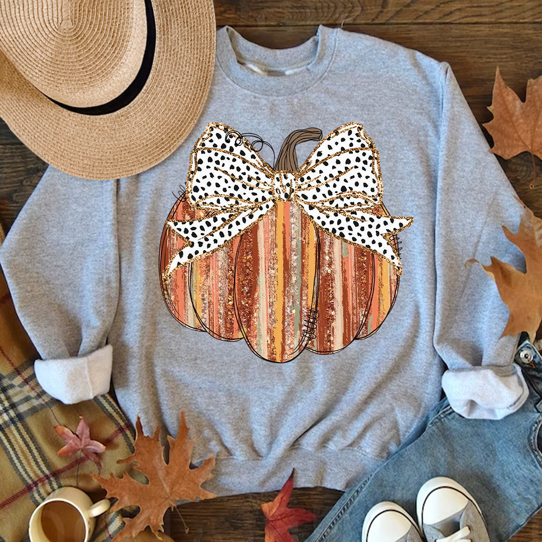 Fall Pumpkin Custom Pumpkin Sweatshirt