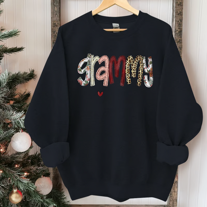 Grandma Grandpa And Kids Heart CTH01