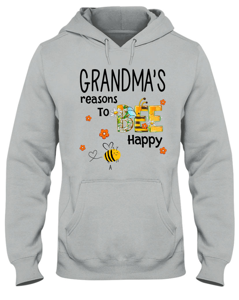 Personalized Grandma And Grandkids Daisy Honey Bee