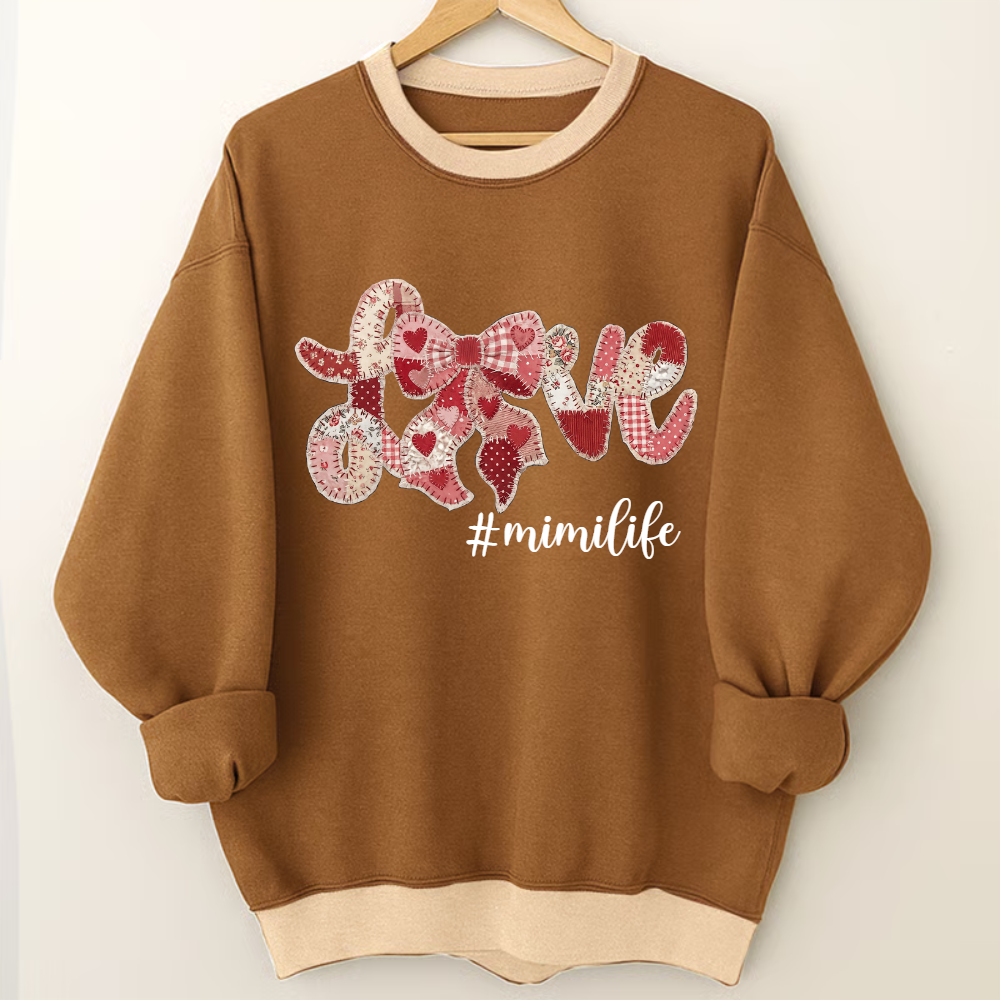 Love Mimi Life Grandkids Valentine's Gift