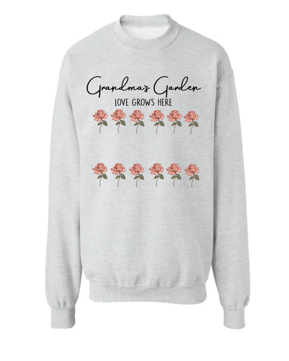 Grandma's Garden Love Grows Here And Grandkids