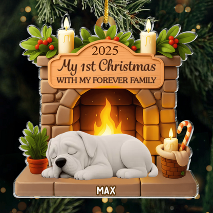 Custom Cane Corso Acrylic Ornament, Custom Pet Design, Unique Christmas Gift for Dog Moms, Dads & Animal Lovers Ornament