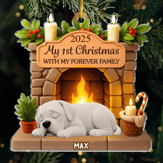 Custom Cane Corso Acrylic Ornament, Custom Pet Design, Unique Christmas Gift for Dog Moms, Dads & Animal Lovers Ornament