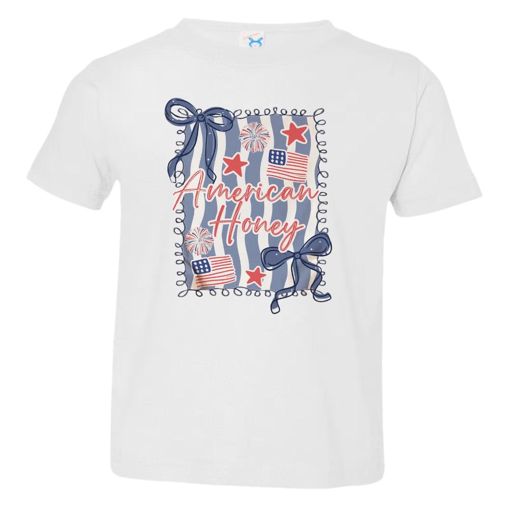 Patriotic Coquette American Trendy  Red White and Blue