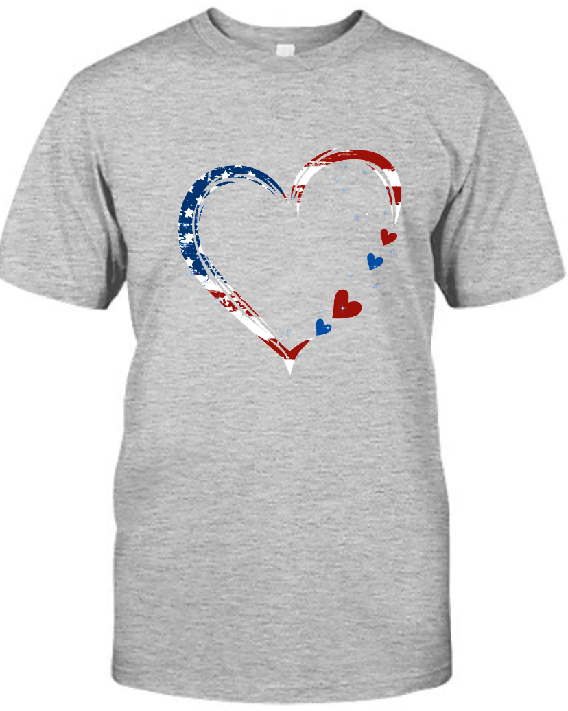 Grandma and Grandkids American Hearts Classic Canvas