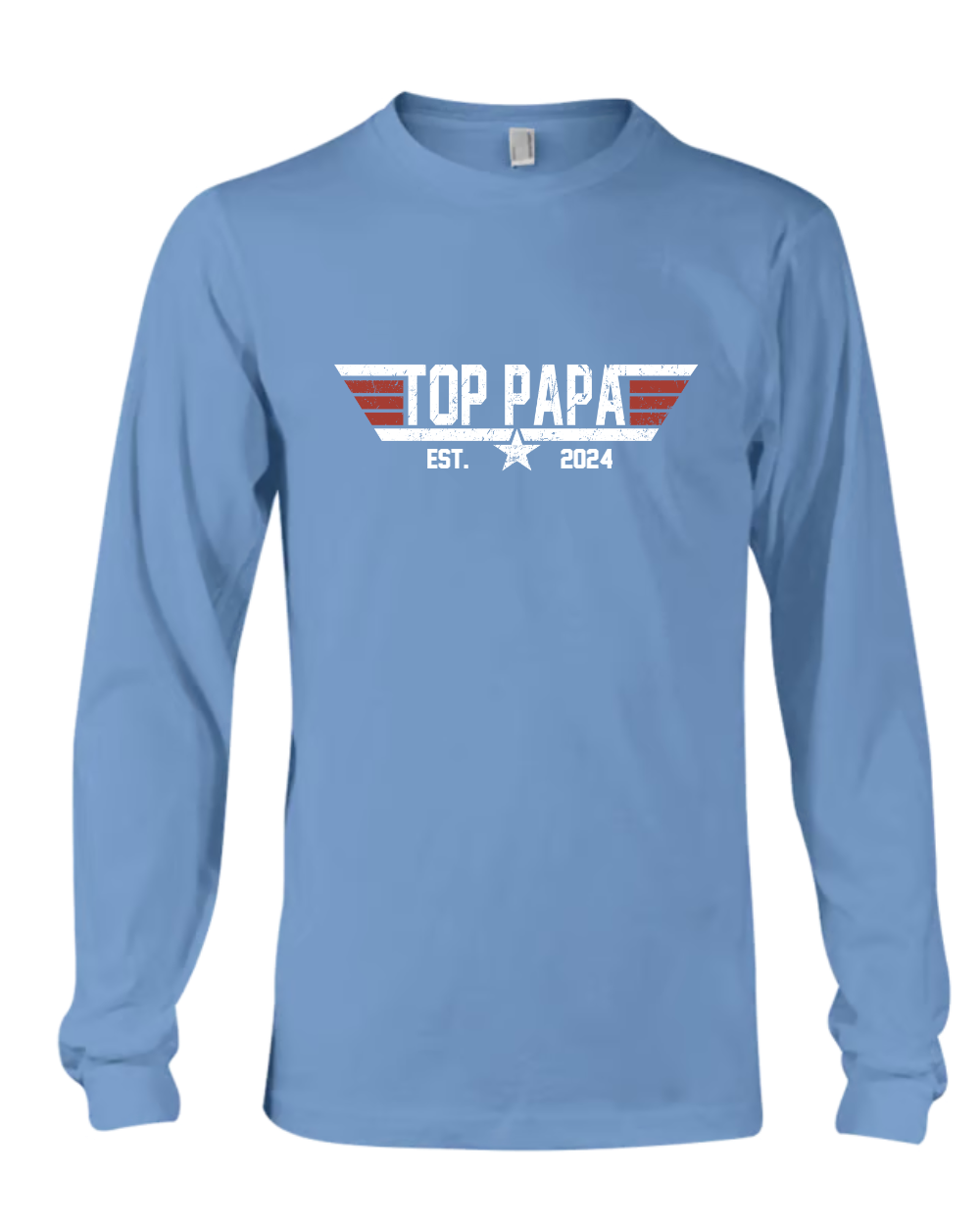 Personalized Top Papa Hoodie – Custom Kids’ Names & Est. Year, Military-Style Family Gift for Dad, Poppy, Grandpa, Daddy