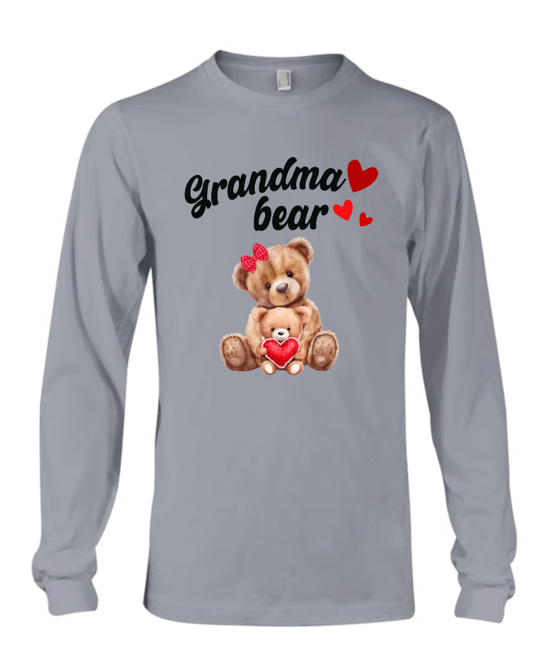 Grandma Bear Shirt, Custom Grandma With Kids, Mother's Day TH