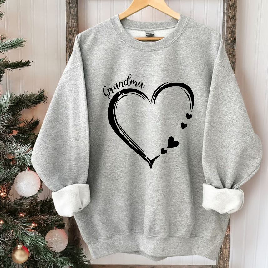 Grandma and Grandkids Hearts, Gift For Grandmas