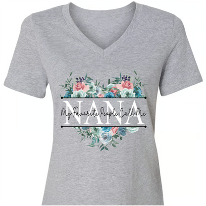 Mother's Day Gift, Flower Heart Gift for Grandma Nana Mimi CTH01