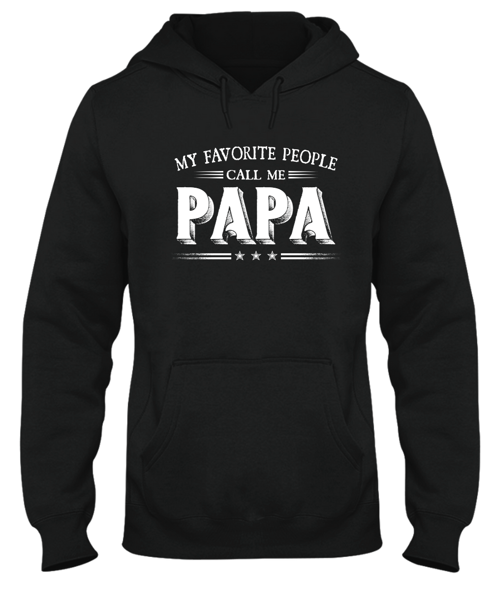 Personalized Papa Hoodie – My Favorite People Call Me Papa, Custom Grandkids Names Gift for Grandpa, Cozy Holiday Sweatshirt for Christmas 2025