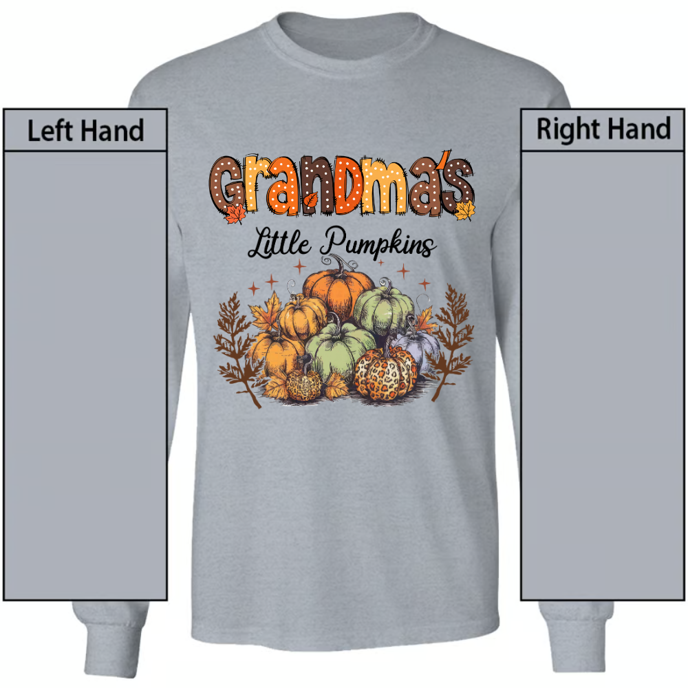 Grandmas Litte Pumpkins Grankids Fall Season