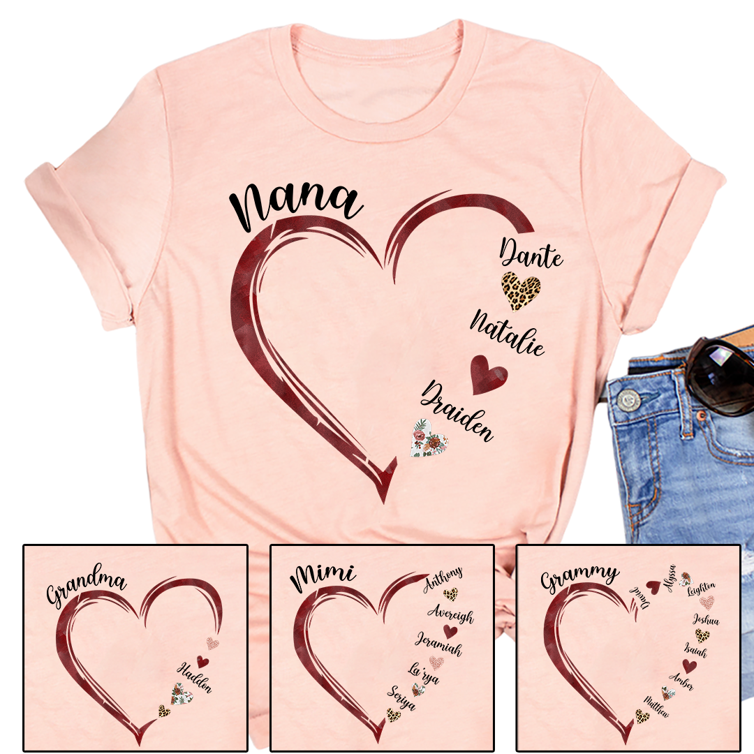 Grandma and Grandkids Best Gifts For Mother's Day Classic Canvas