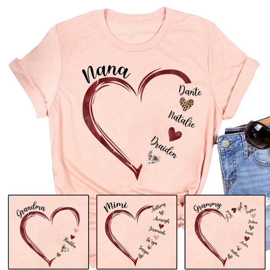Grandma and Grandkids Best Gifts For Mother's Day Classic Canvas
