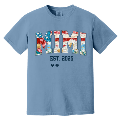 Mimi Flower America Flag Patriotic 4TH of July Gift