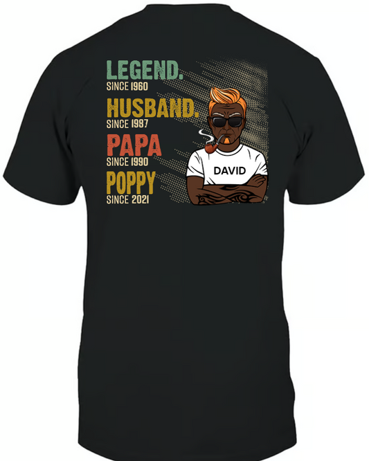 Legend Husband Dad Grandpa Art, Father's Day Gifts