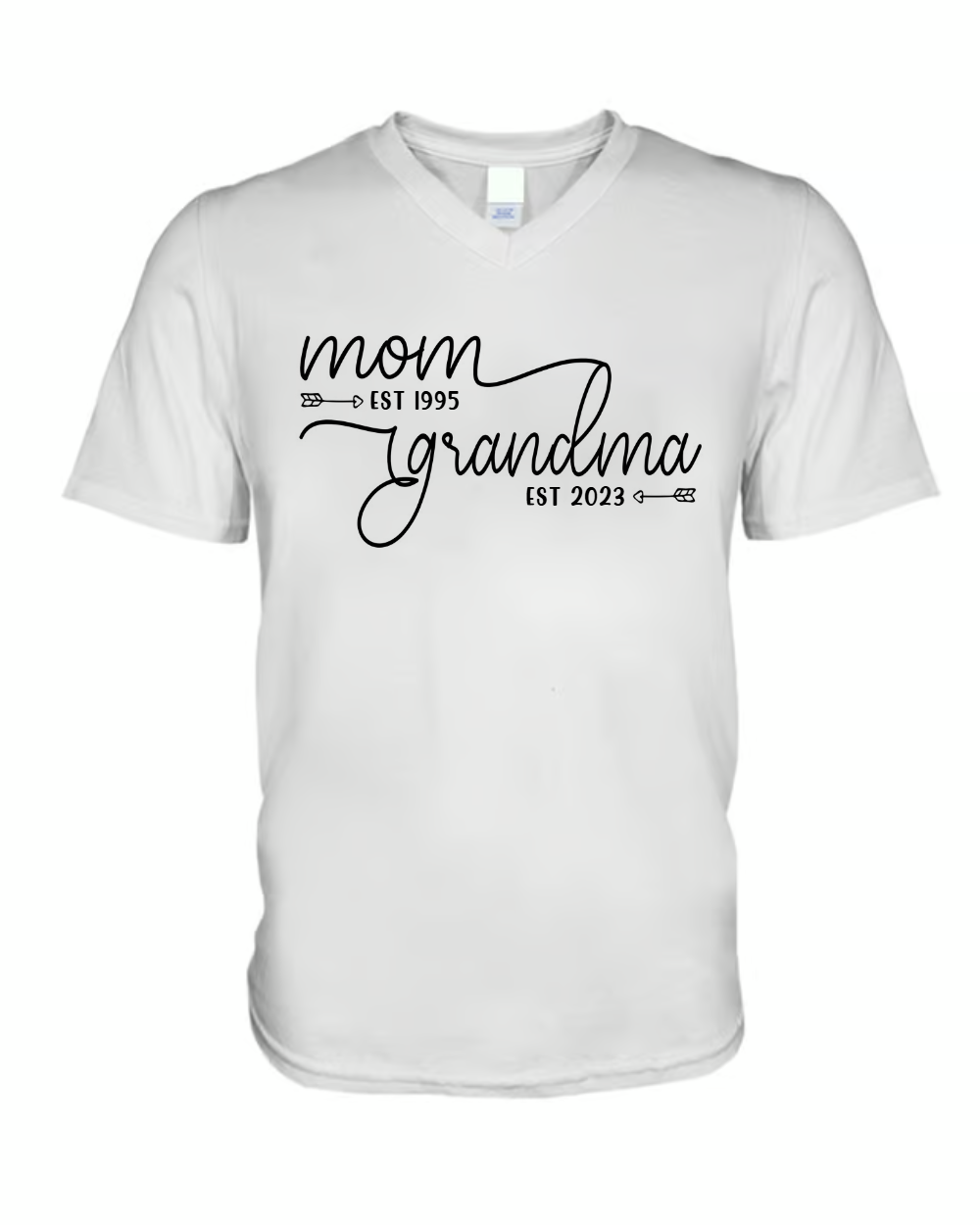Personalized Mom Est Grandma Est Shirt, Custom Mom Grandma Est Shirt, Gift For Grandma, Mother's Day Gift TH