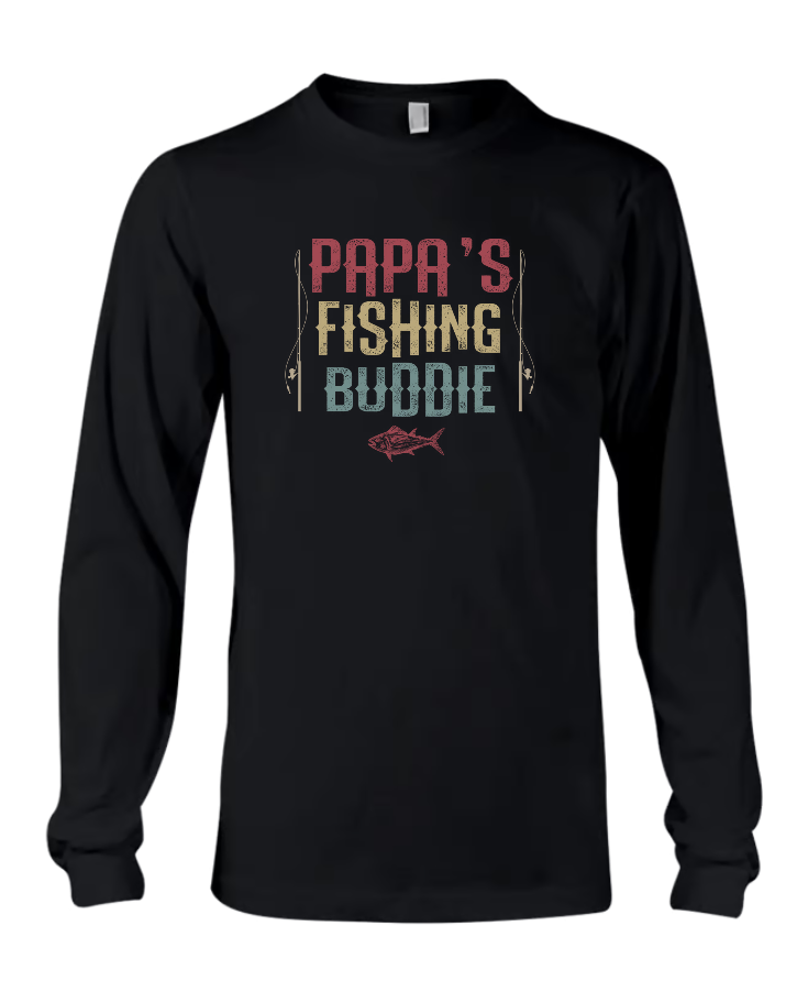 Papa's Fishing Buddies And Kids Names, Father's Day