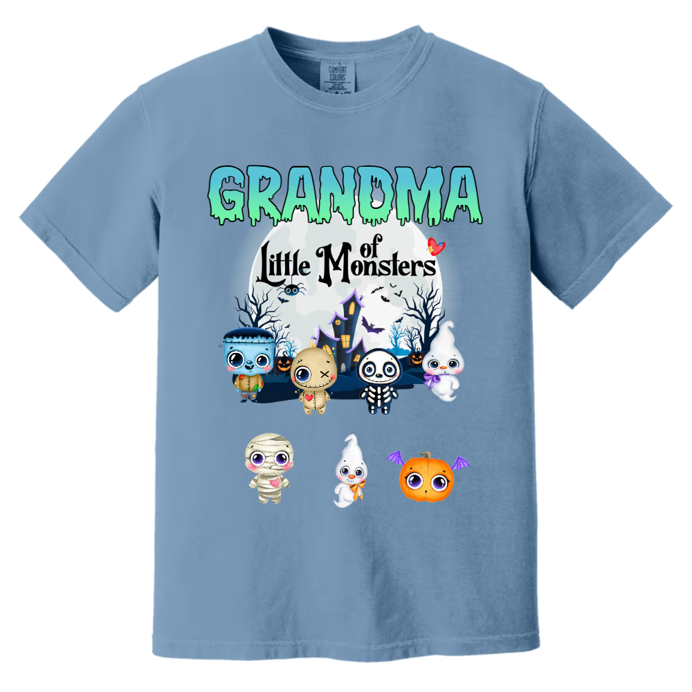 Personalized Custom Grandma Little Of Monsters cute T-Shirt