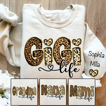 Personalized Gigi Shirt Gigi Life And Grandkids Sweatshirt