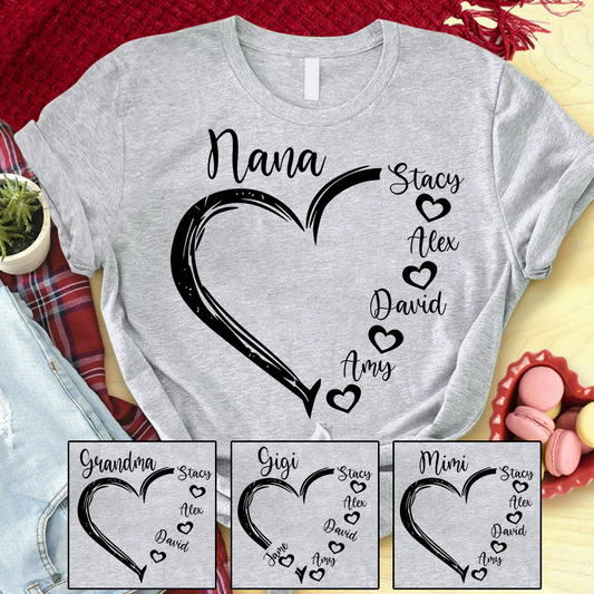 Nana And Kids Little Heart CTH01