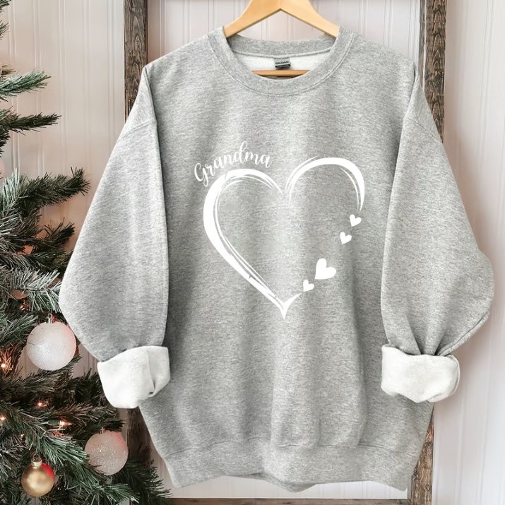 Grandma and Grandkids Hearts, Gift For Grandma