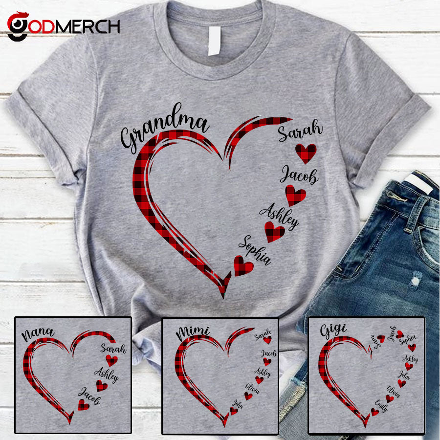 Best Gifts For Mother's Day, Grandma and Grandkids Hearts