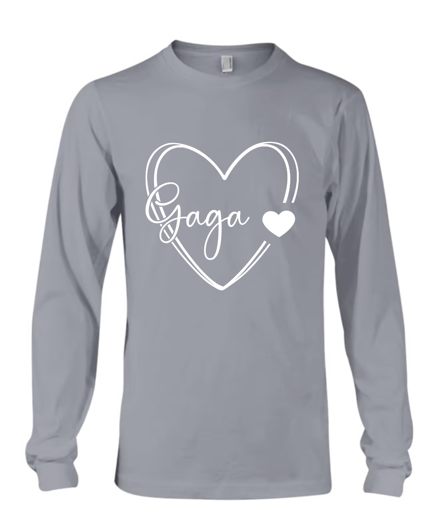 Personalized Gigi Grandma Nana With Kids Heart CTH01