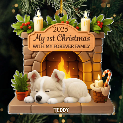 Custom Australian Shepherd Acrylic Ornament, Custom Pet Design, Unique Christmas Gift for Dog Moms, Dads & Animal Lovers Ornament