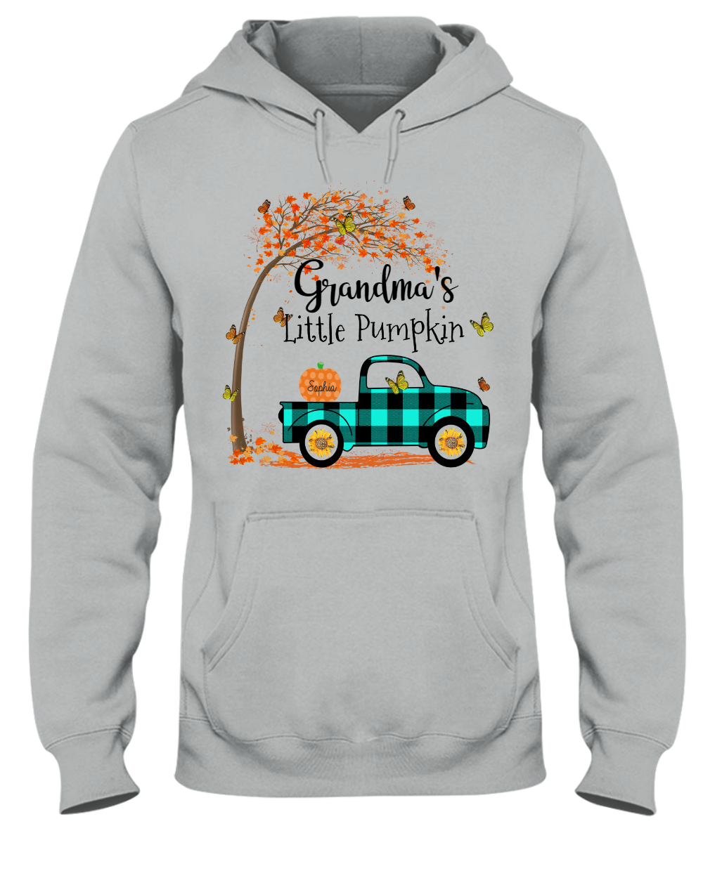 Grandma's Little Pumpkins and Grandkids Names Personalized