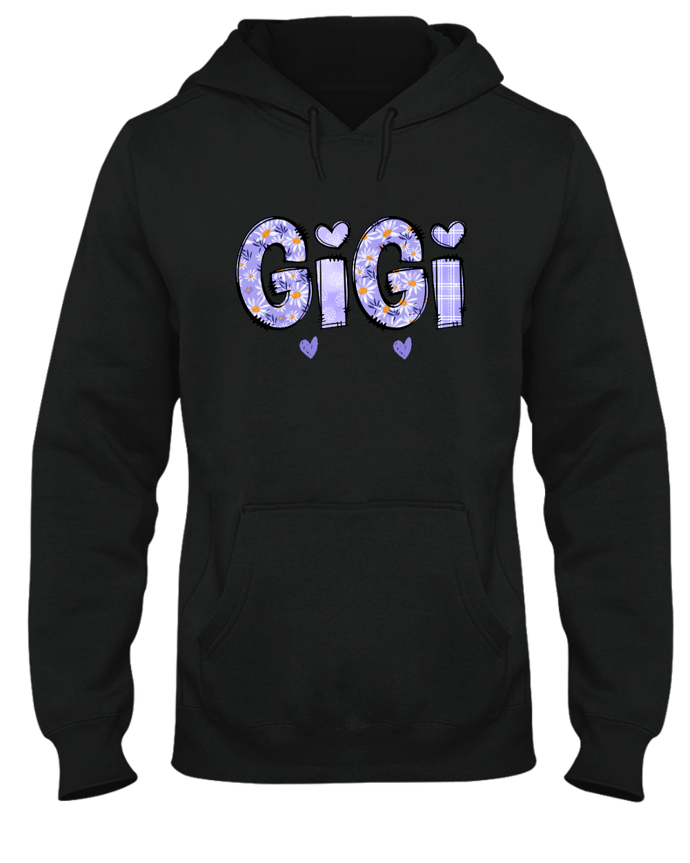 Custom Gigi Purple Daisy With Grandkids Mother's Day Shirt