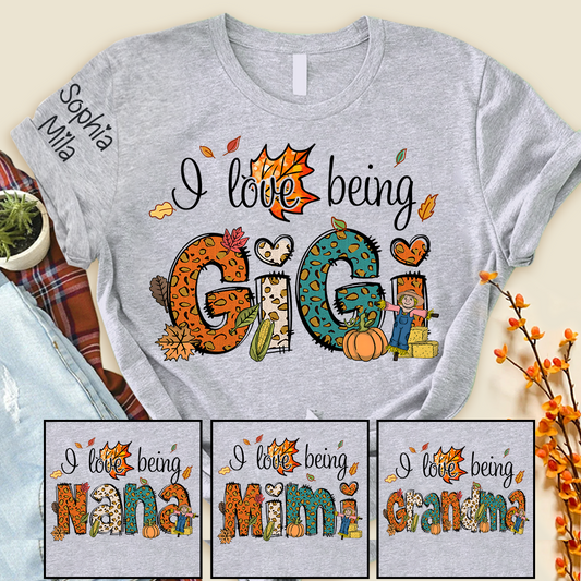 I Love Being Mimi and Kids Personalized CTH01