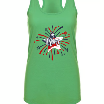Mimi And Kids Firework America Flag CTH01 Copy