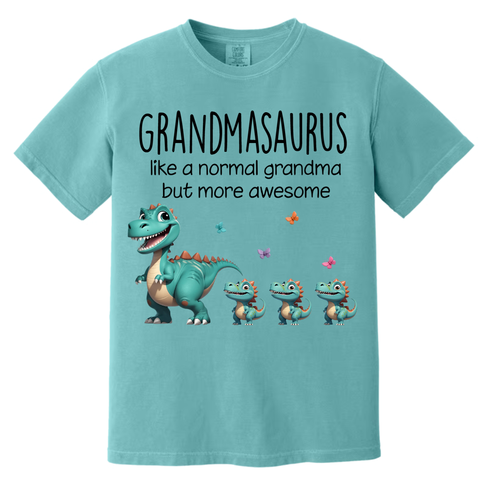 Personalized Grandmasaurus And Grandkids Gift for Grandma