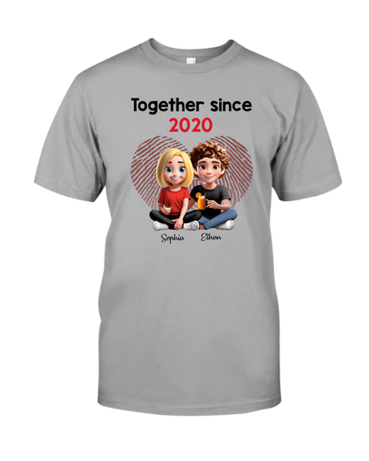 Together Since 2020 - Anniversary Gifts, Gift For Couples