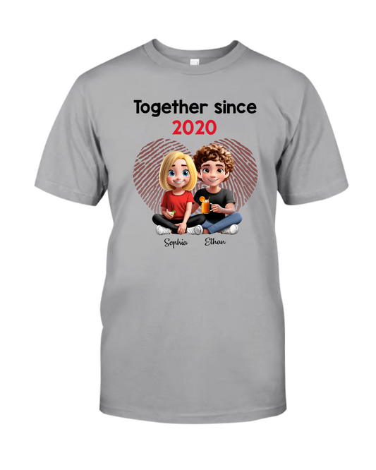 Together Since 2020 - Anniversary Gifts, Gift For Couples