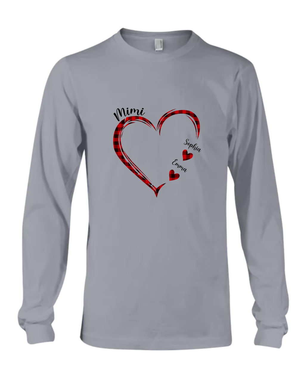 Mimi and Grandkids Hearts, Gift For Mimi christmas Sweatshirt
