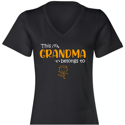 This Grandma Belongs To, Custom Grandma And Grandkids TH