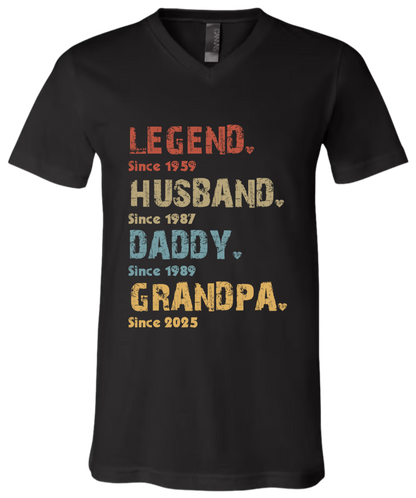 Comfort Colors® Grandpa Legend G09, Gift For Father's Day T-Shirt