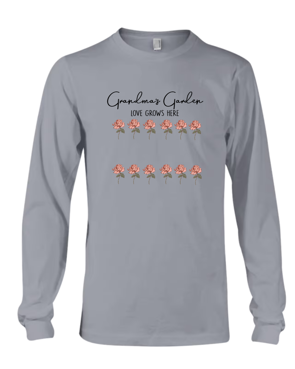 Grandma's Garden Love Grows Here And Grandkids