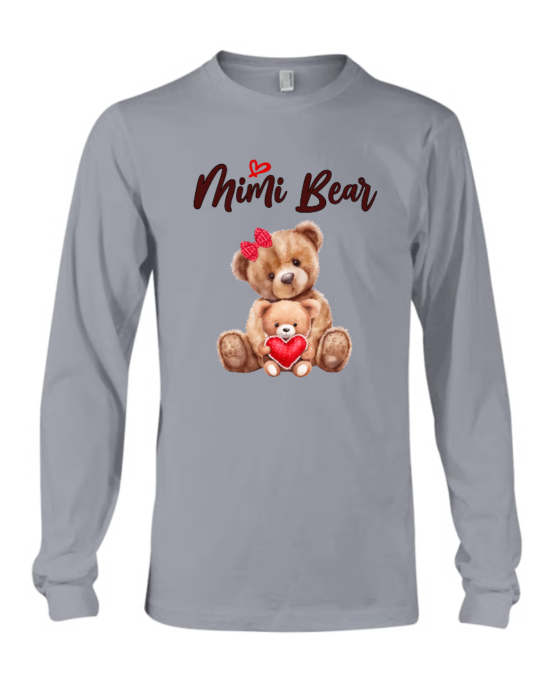 Mimi Bear Shirt, Custom Grandma With Kids, Mother's Day TH