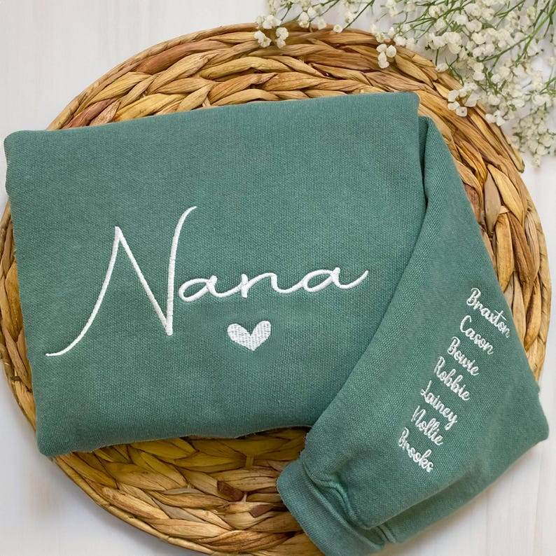 Nana Sweatshirt, Grandma Sweatshirt, Mother's Day Gift, Gift For Mother Sweatshirt