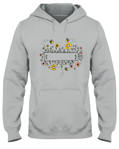 Personalized Grandma Flower Bee And Grandkids Custom Names
