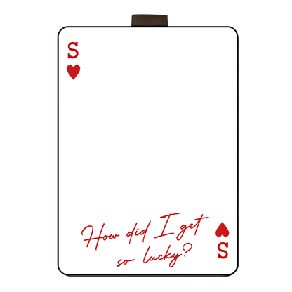 King & Queen Custom Couples Photo Drive Safe I Love You We're A Perfect Pair  Magnetic Car Visor Photo Clip