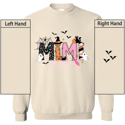 Mimi Halloween Sweatshirt, Custom Mimi And Kids Sweatshirt