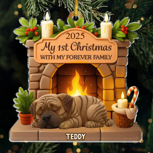 Custom Boerboel Acrylic Ornament, Custom Pet Design, Unique Christmas Gift for Dog Moms, Dads & Animal Lovers Ornament