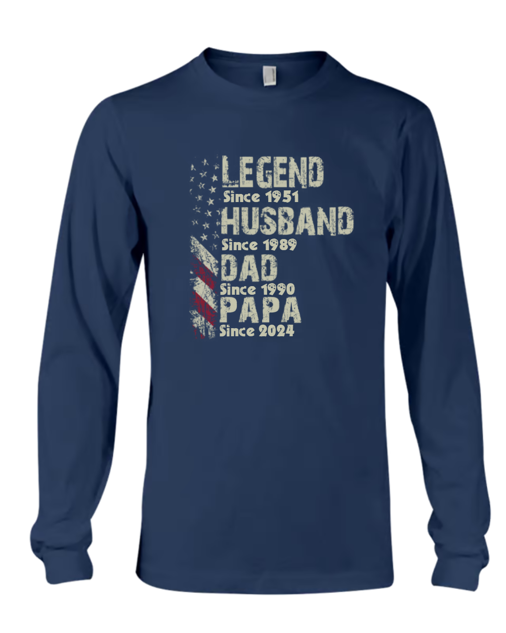Legend Husband Dad Papa Since Father's Day Shirt