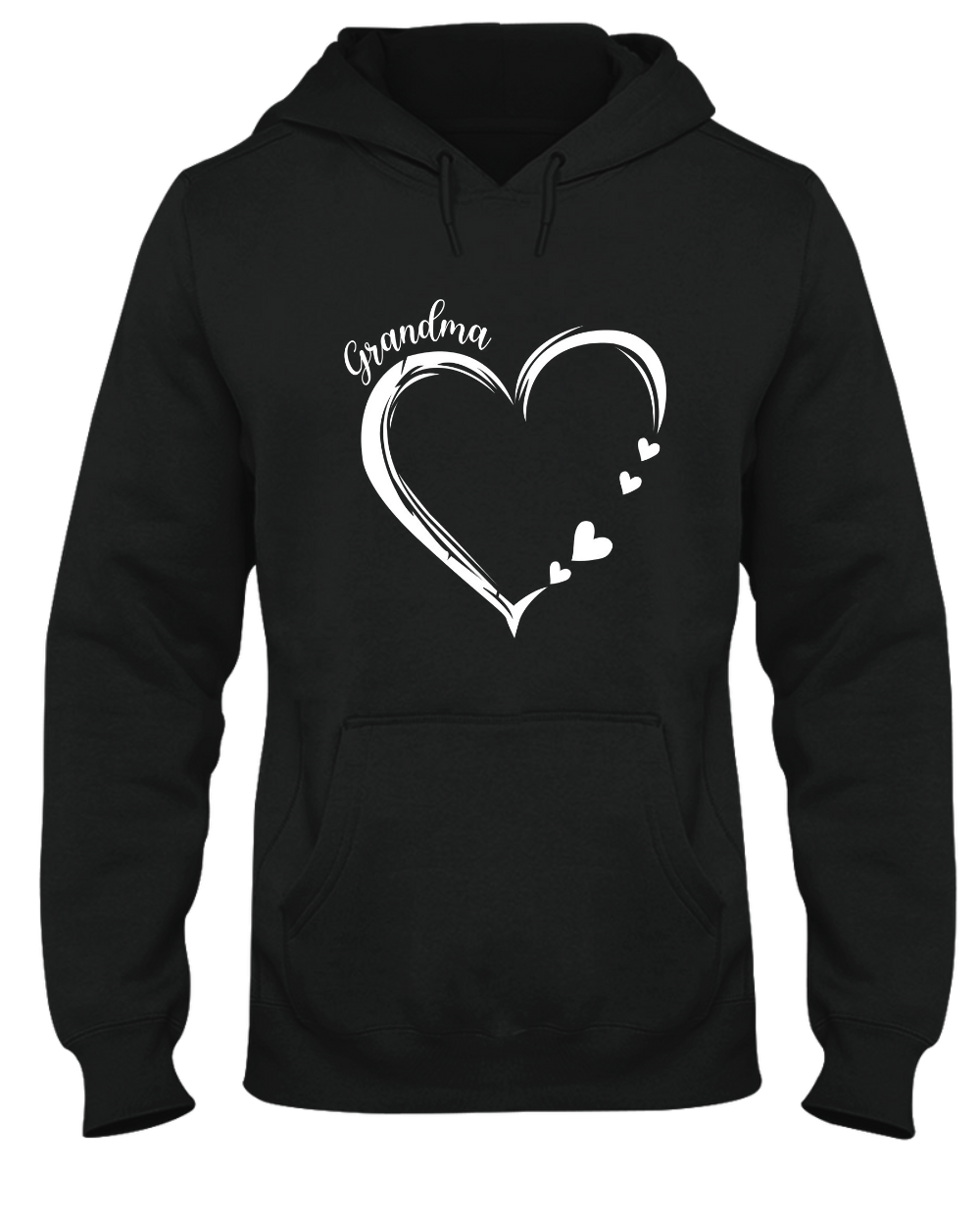 Personalized Grandma Heart Sweatshirt, Grandma Gift, Custom Grandkids Name Sweatshirt