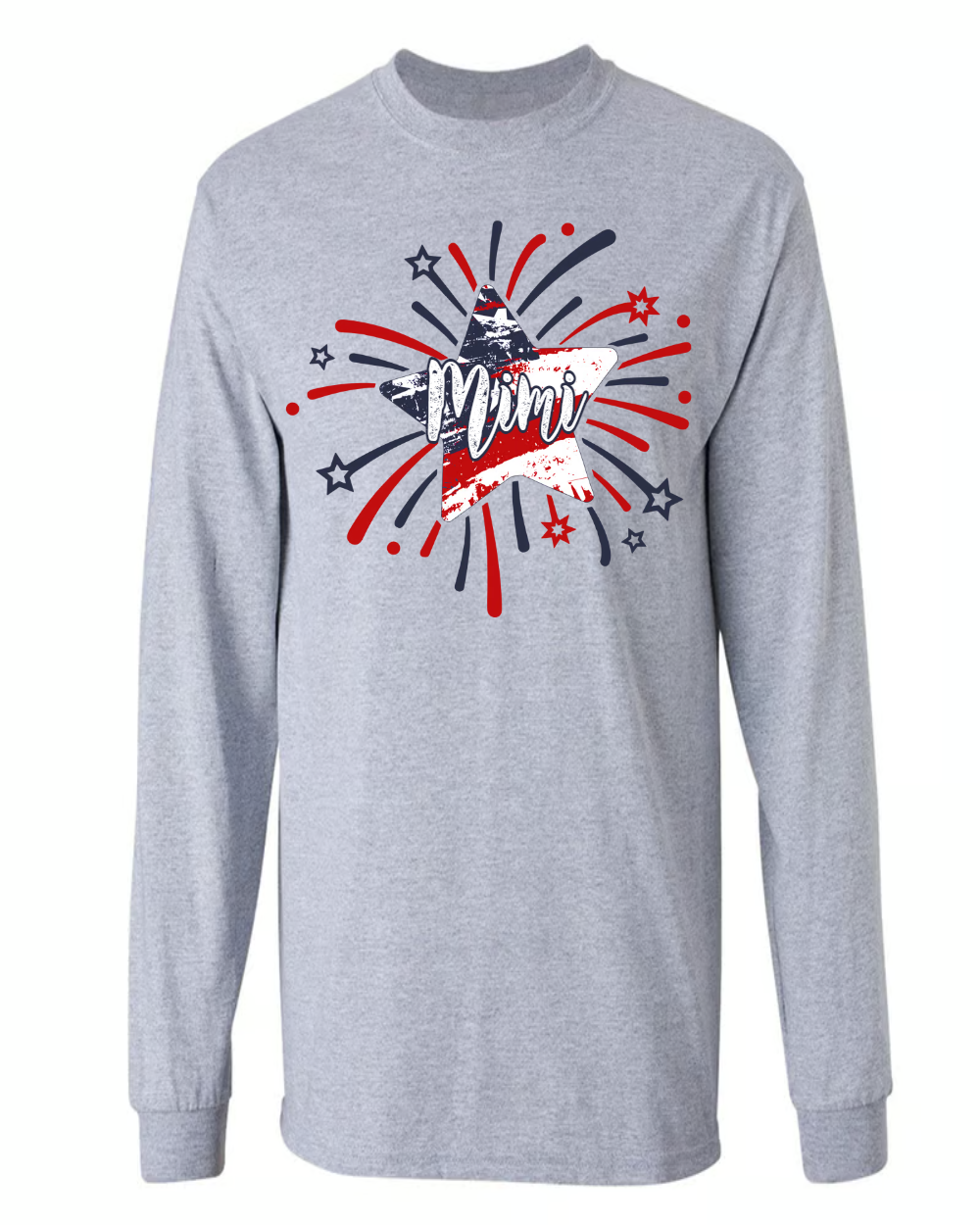 Mimi And Kids Firework America Flag CTH01 Copy