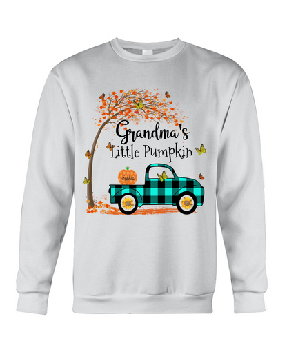 Grandma's Little Pumpkins and Grandkids Names Personalized